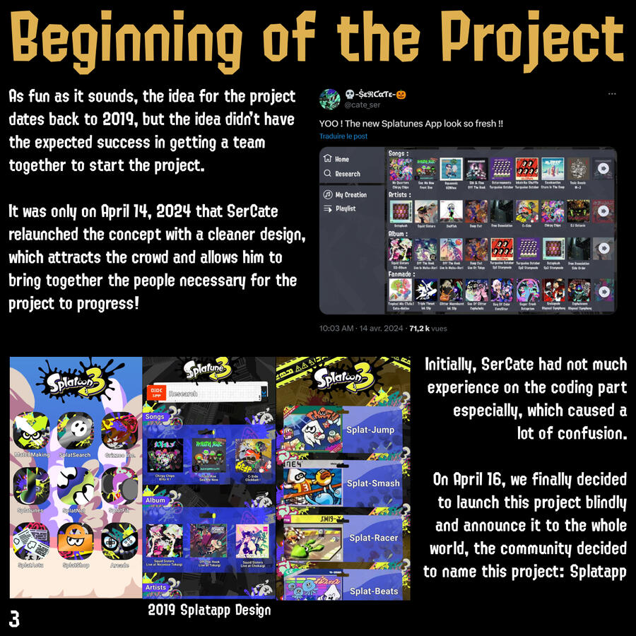 Beginning of the Project